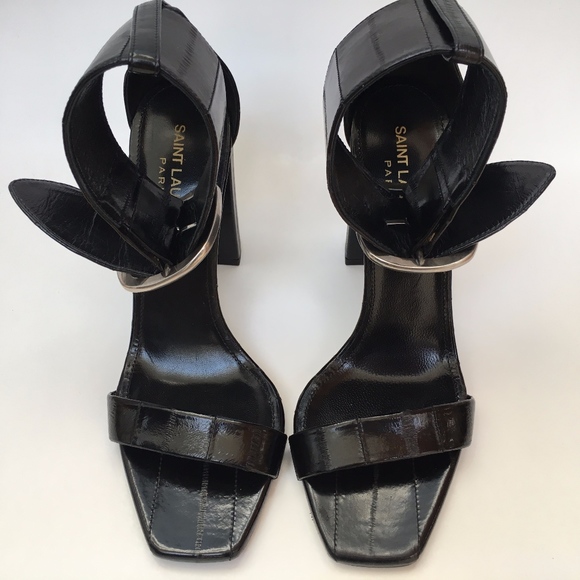 Saint Laurent Shoes - Saint Laurent Loulou Buckle Sandals